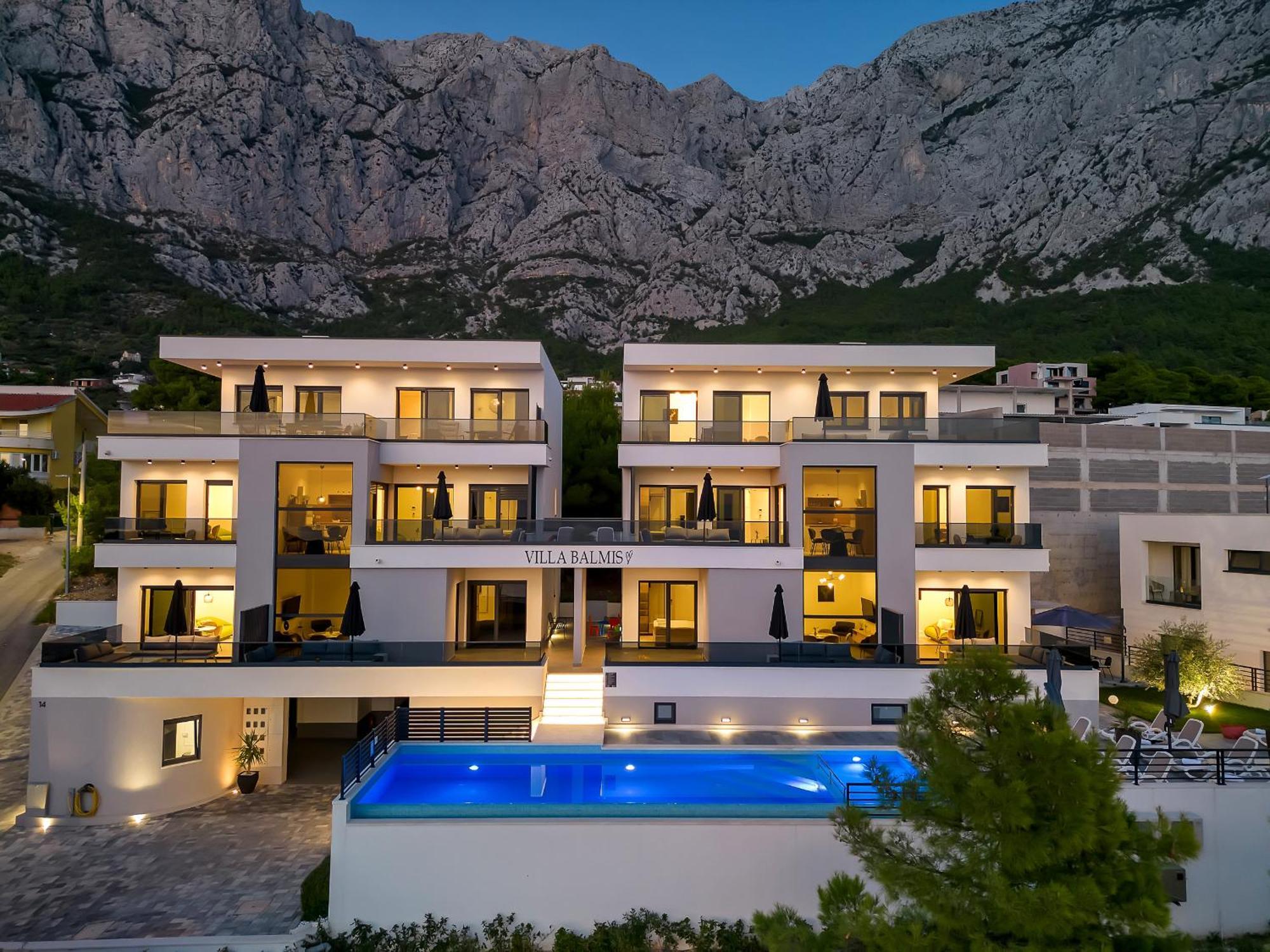 Villa Balmis House A Макарська Екстер'єр фото